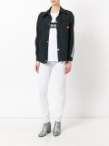 snap-up bomber jacket