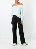 off-shoulder jumper