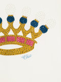 embellished crown T-shirt 