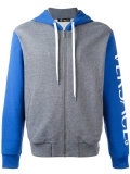 Versace Gym logo two tone hoodie