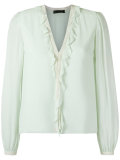silk blouse
