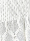 flared knit top 