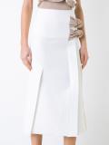 'Tailored Vent Knot' skirt