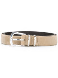 suede buckle belt