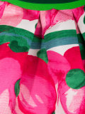 printed A-line skirt