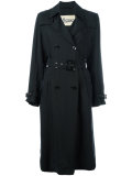 midi waterproof trench coat 