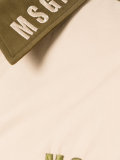 logo contrast shirt 