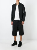 drawstring detail shorts