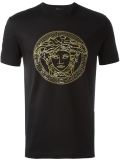 sequin detail Medusa T-shirt