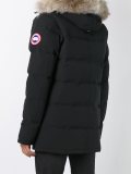 collar detail padded jacket