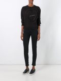 heart patch sweatshirt