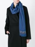 metallic detailing scarf