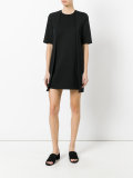 layered T-shirt dress