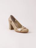 chunky heel pumps