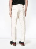 selvage trim chino trousers