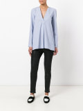 pinstripe tunic
