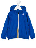 hooded rain jacket