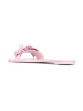 flower applique sandals
