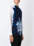 tie dye print shirt