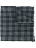 checked scarf