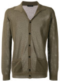 perforated detail cardigan 