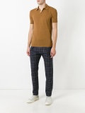 knitted polo shirt