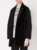 reversible open coat