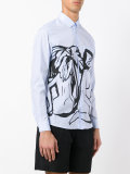 striped printed shirt 