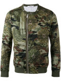 camouflage bomber jacket