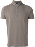 high neck polo shirt