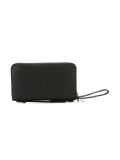 zipped up continental wallet