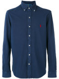 embroidered logo shirt 