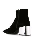 mirror heel ankle boots