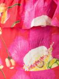 floral print flared dress