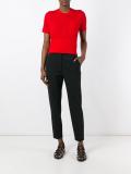 high waist tailored trousers