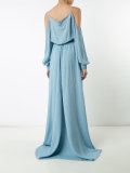 off-shoulder long dress