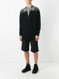 abstract print sweatshirt