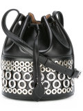bucket bag with grommets