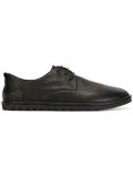textured lace-up shoes