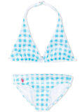 gingham check bikini