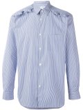 star appliqué striped shirt 