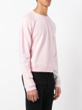 bleached trim sweatshirt 