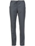 drawstring slim trousers