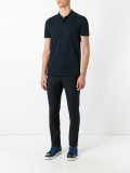 stitch detail polo shirt