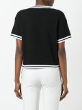 bow knitted T-shirt 