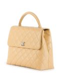 quilted trapeze tote 