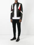 banded collar jacket