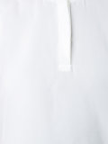 neck placket sleeveless tank