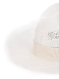 band detail fedora hat