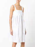 flared sleeveless dress